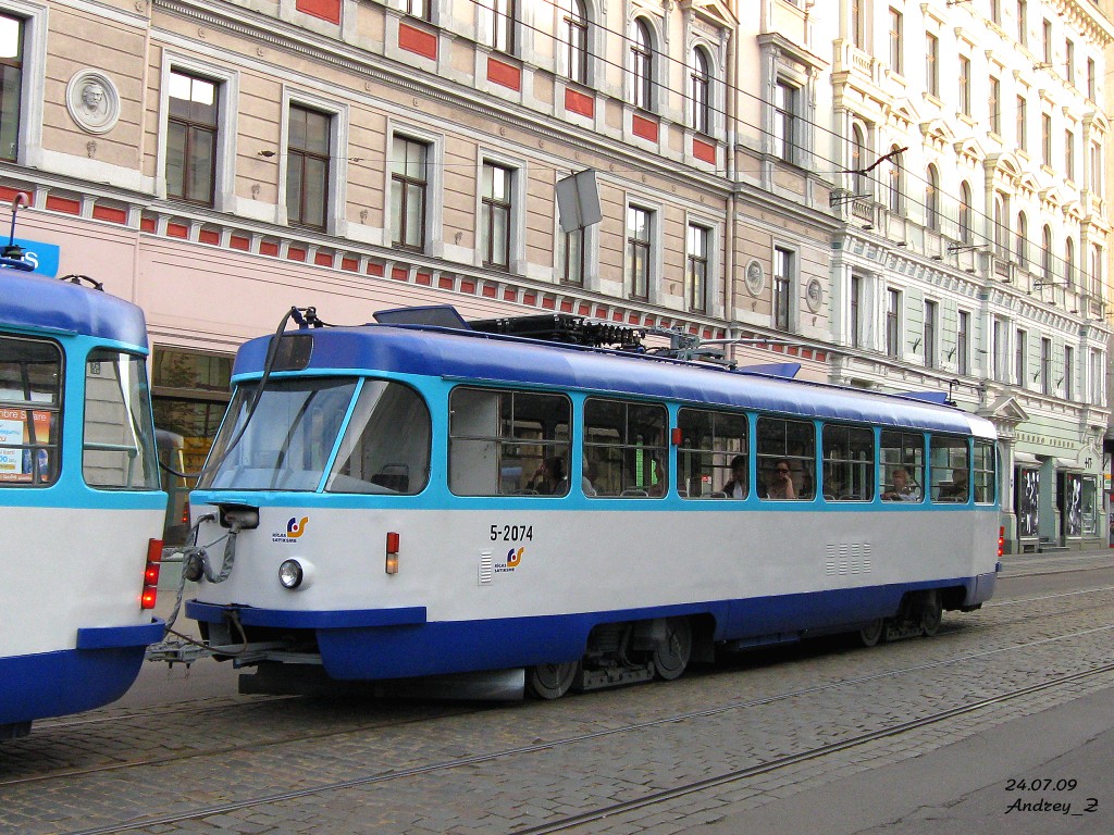 Рига, Tatra T3A № 5-2074