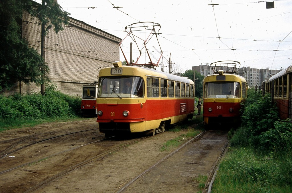Воронеж, Tatra T3SU № 31; Воронеж, Tatra T3SU № 90