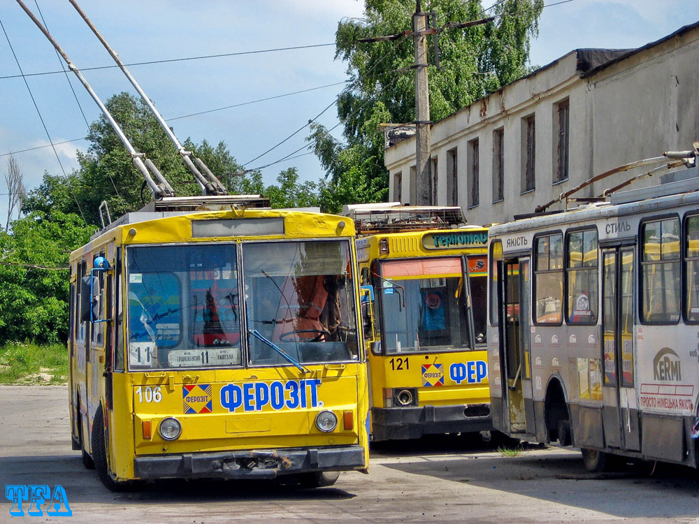 Тернополь, Škoda 14Tr02/6 № 106
