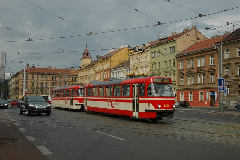 Prague, Tatra T3R.P № 5526