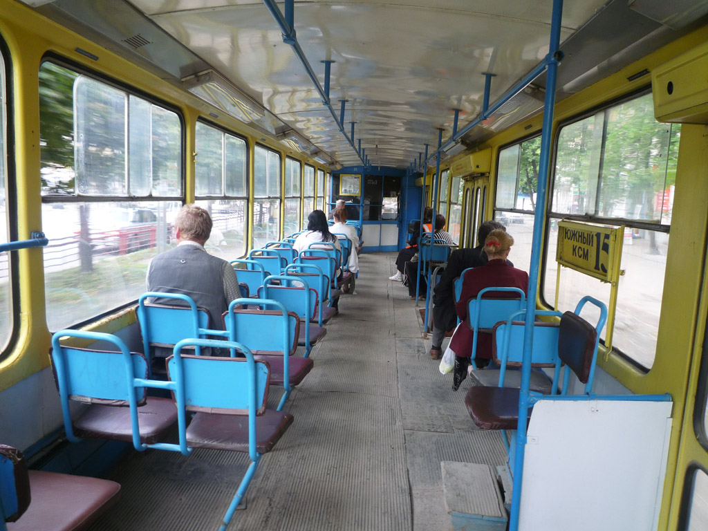 Tver, Tatra T6B5SU # 21; Tver — Saloons and cabins of streetcars