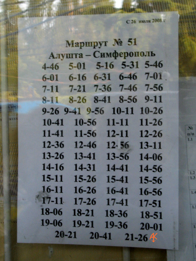 Расписание троллейбусов симферополь на сегодня
