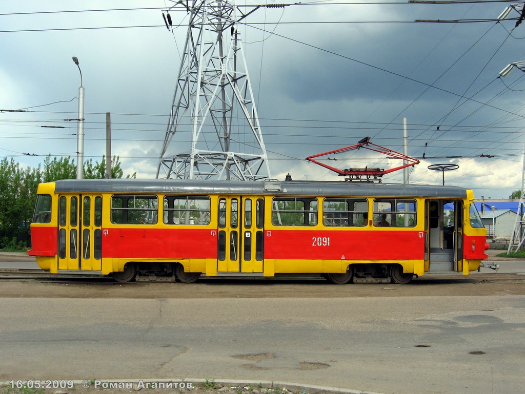 Oufa, Tatra T3D N°. 2091