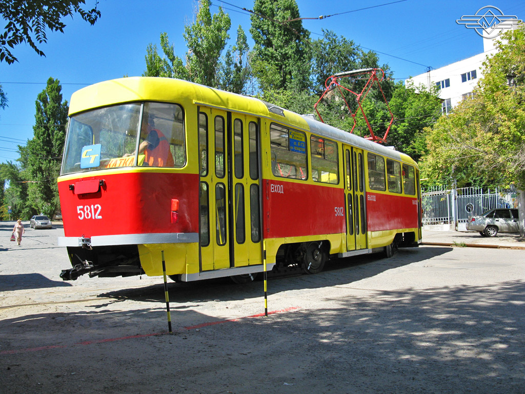Волгоград, Tatra T3SU № 5812
