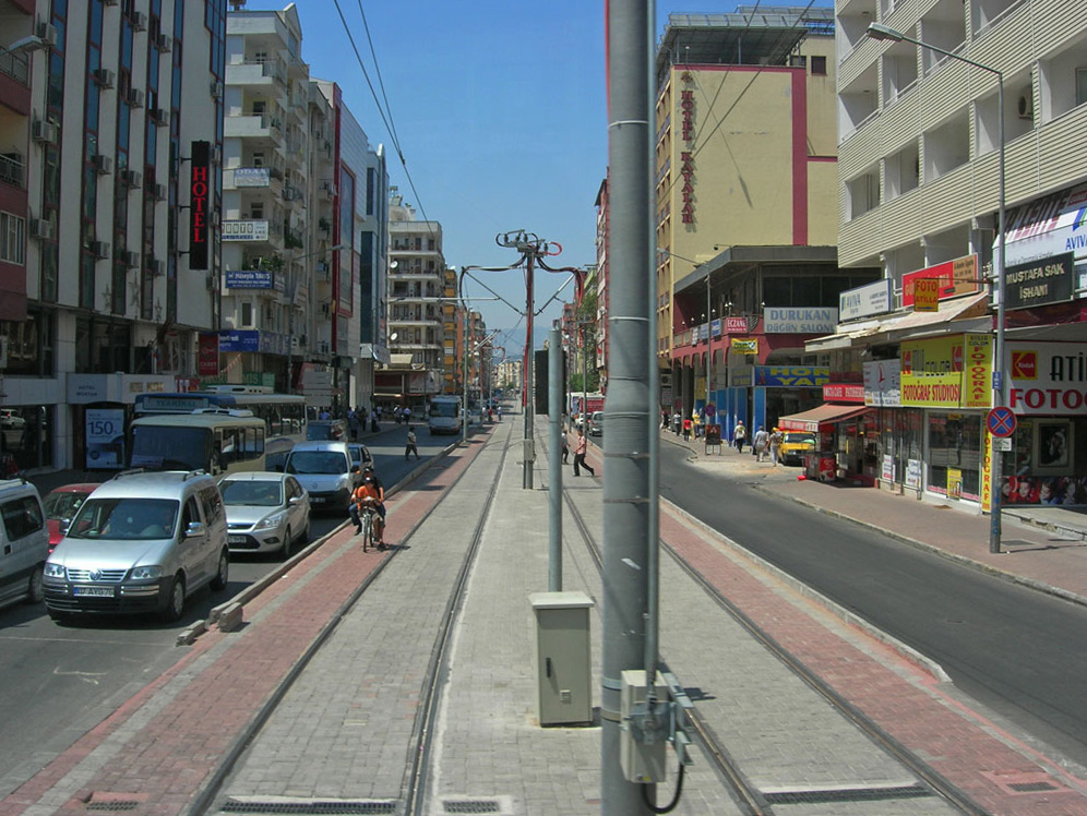Antalya — Lines and Infrastructure — light rail tram