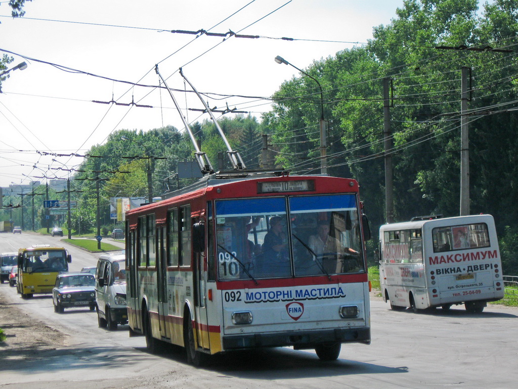 Тернопіль, Škoda 14Tr02 № 092