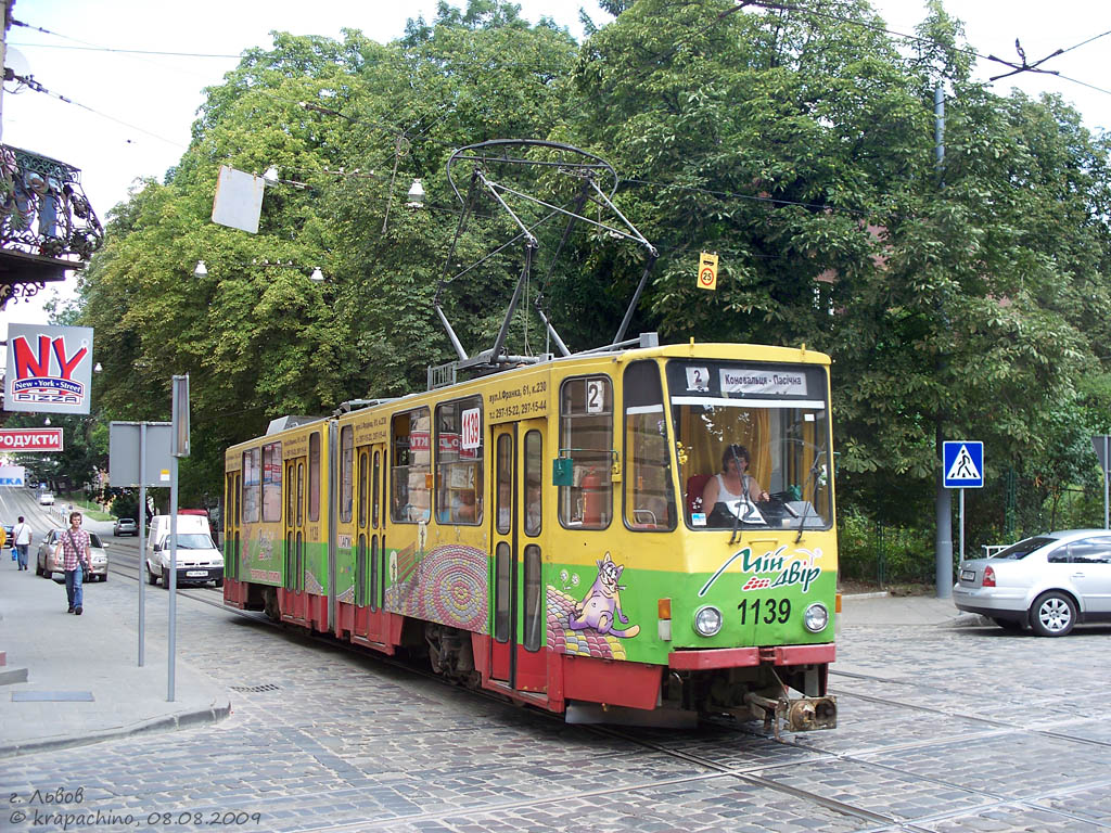 Lviv, Tatra KT4SU nr. 1139