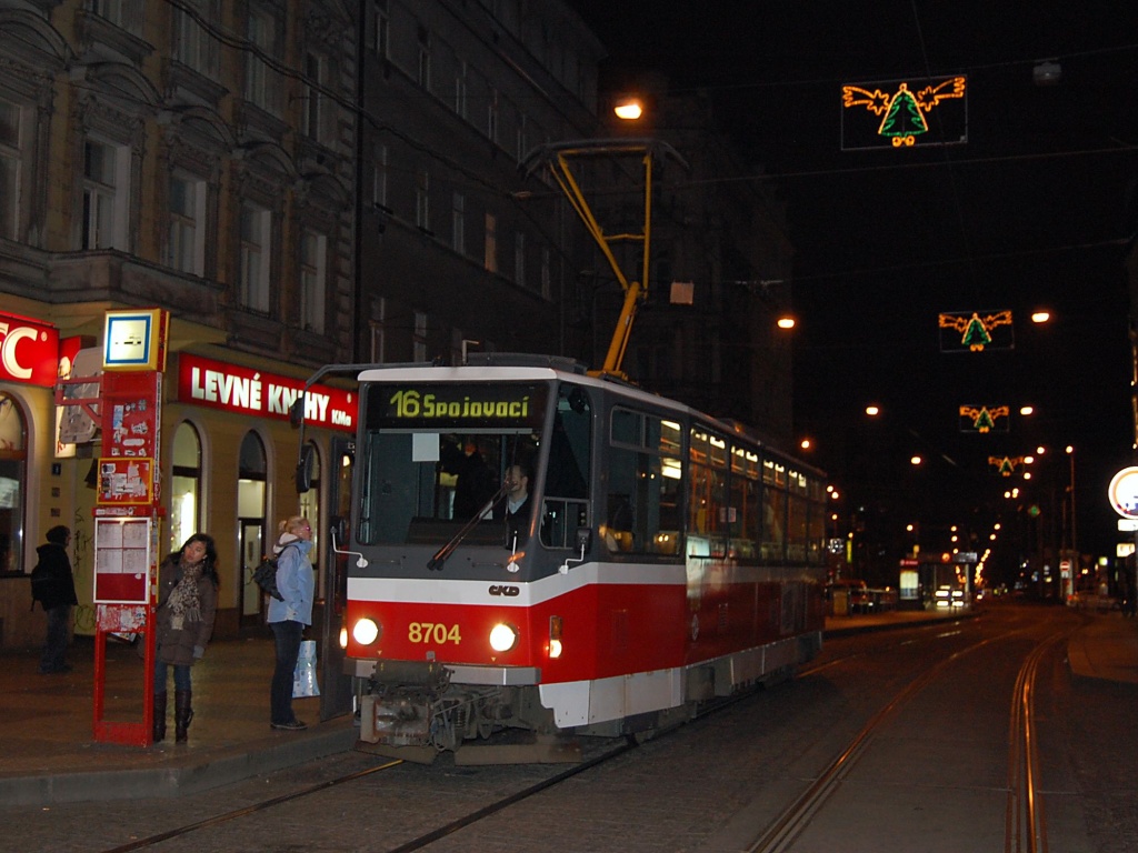 Прага, Tatra T6A5 № 8704