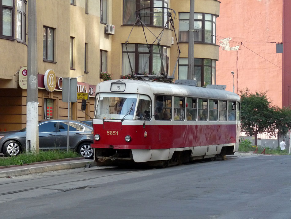 Kyiv, Tatra T3SU № 5851