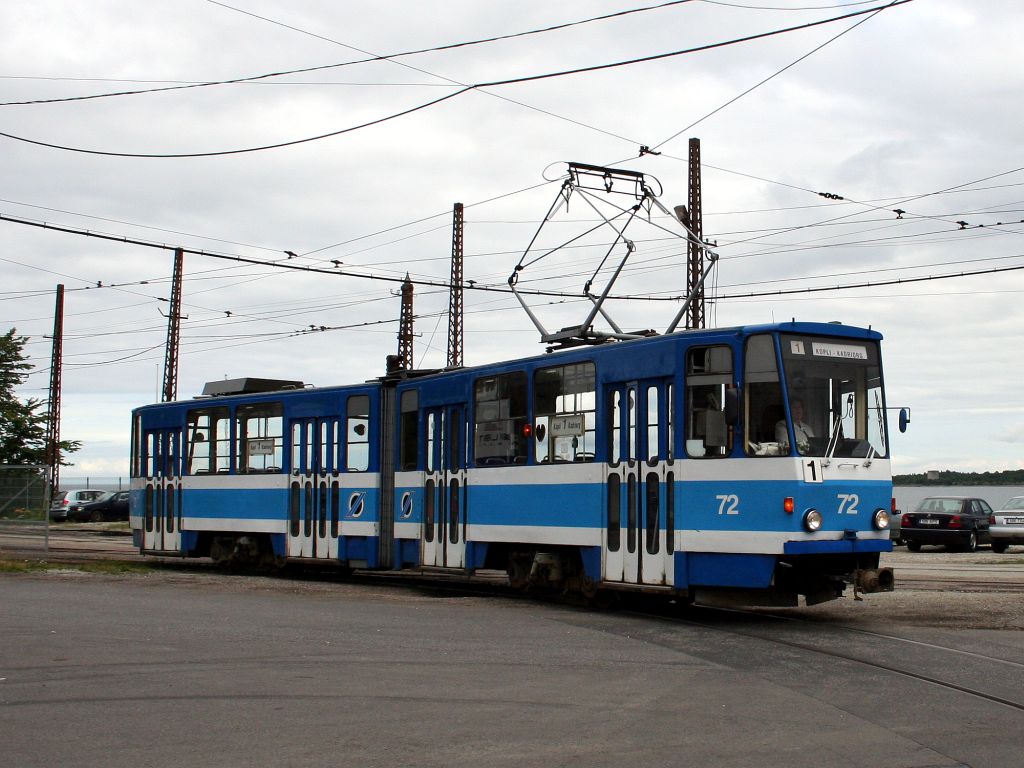 Таллин, Tatra KT4SU № 72
