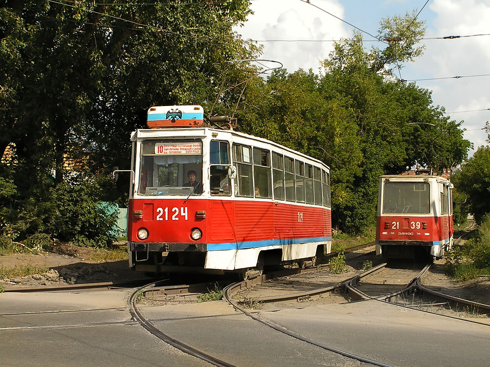 Novosibirsk, 71-605 (KTM-5M3) № 2124; Novosibirsk, 71-605 (KTM-5M3) № 2139
