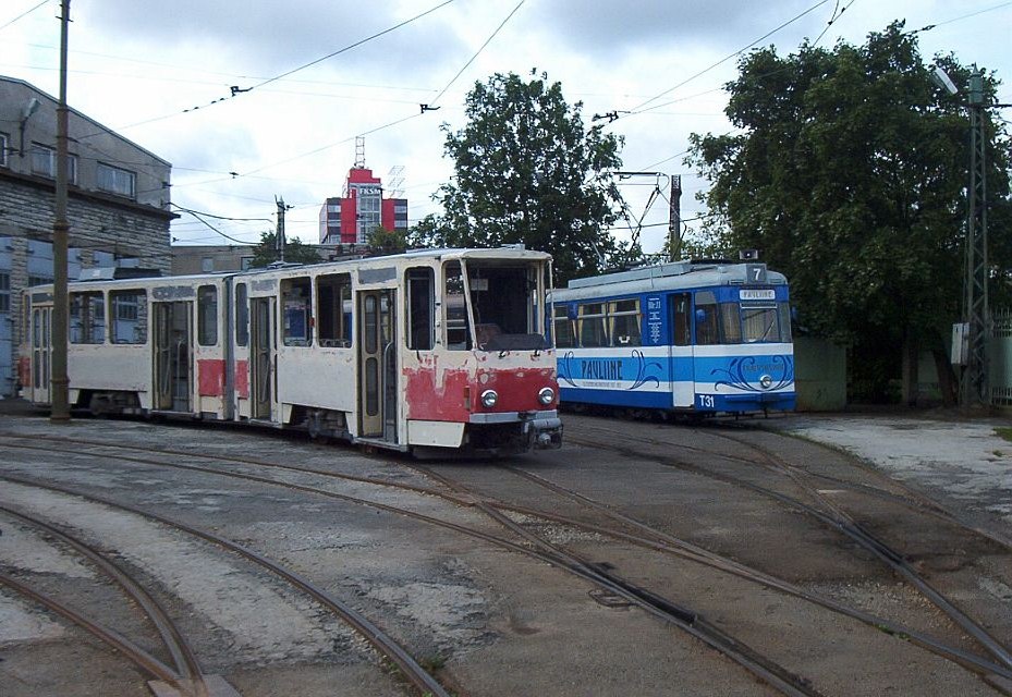 Tallinn, Tatra KT4D № 136