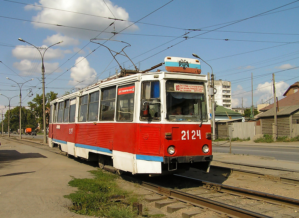 Novosibirsk, 71-605 (KTM-5M3) # 2124