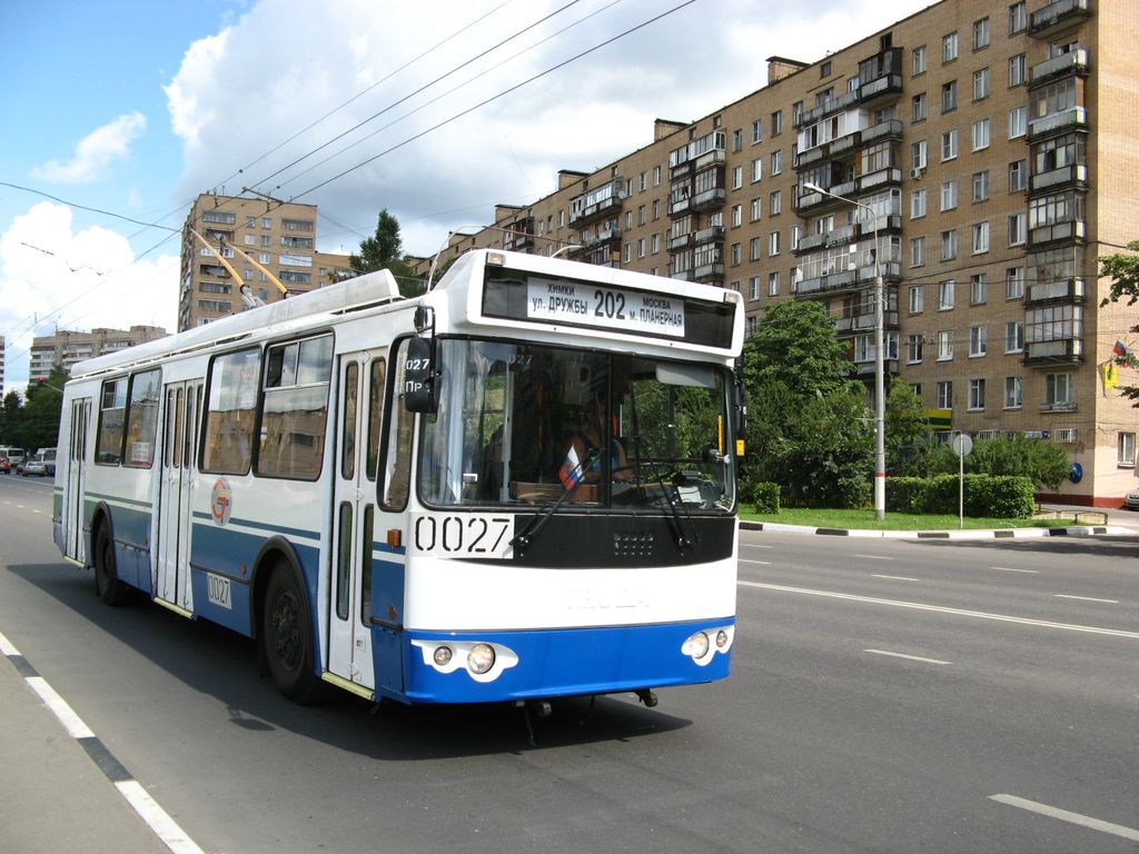 Троллейбус 27 спб