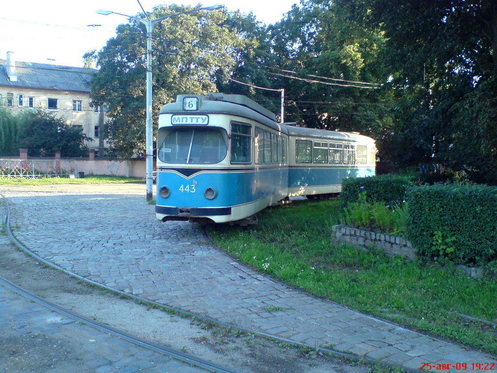Kaliningrad, Duewag GT6 № 443