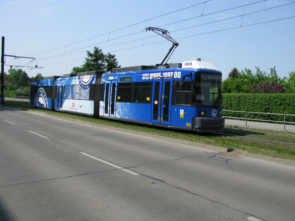 Берлин, Adtranz GT6N № 1091