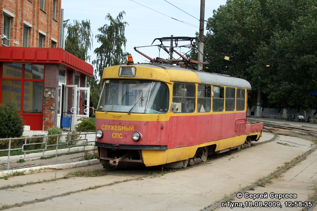 Тула, Tatra T3SU (двухдверная) № Служебный СПС
