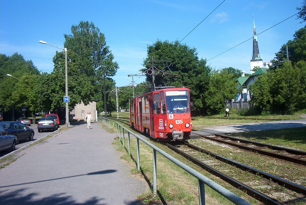 Таллин, Tatra KT4D № 135