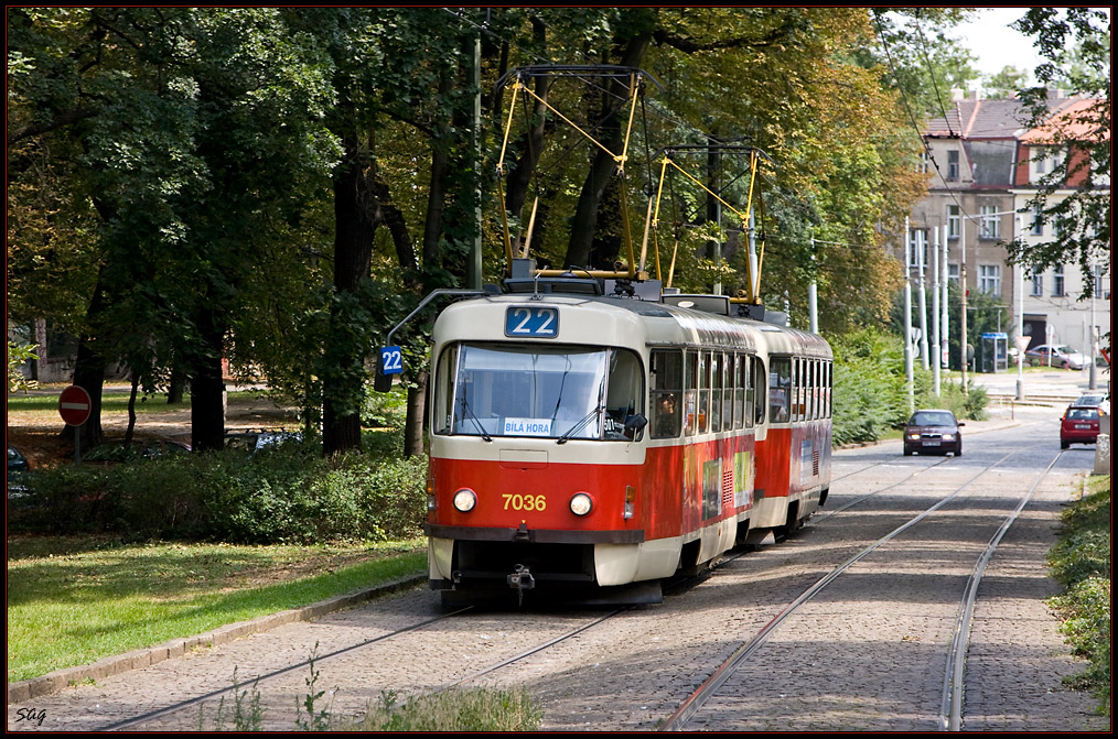 Praga, Tatra T3SUCS nr. 7036