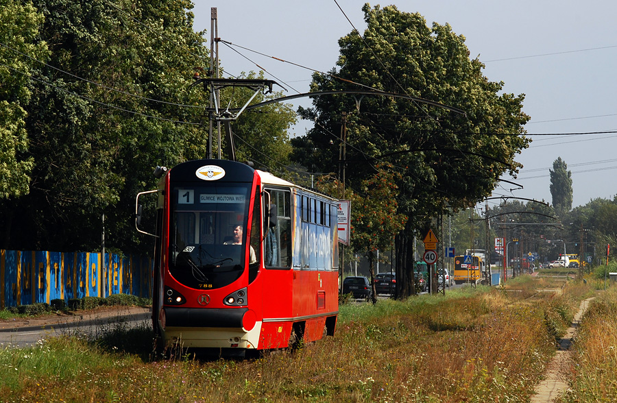 Сілезскія трамваі, Konstal 105N-HF11AC № 788; Сілезскія трамваі — Трамвайная сеть в Гливице (26.08.1894 — 31.08.2009)