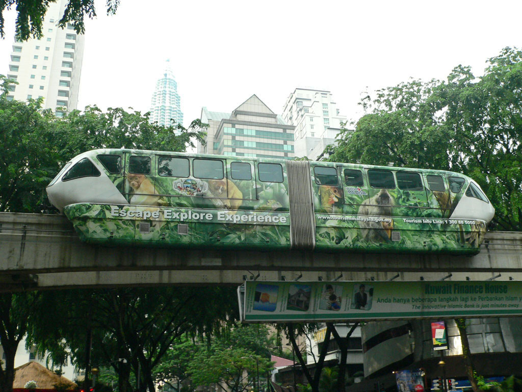 Kuala Lumpur, Scomi/Hitachi Nr 0816; Kuala Lumpur — Line 8 — KL Monorail