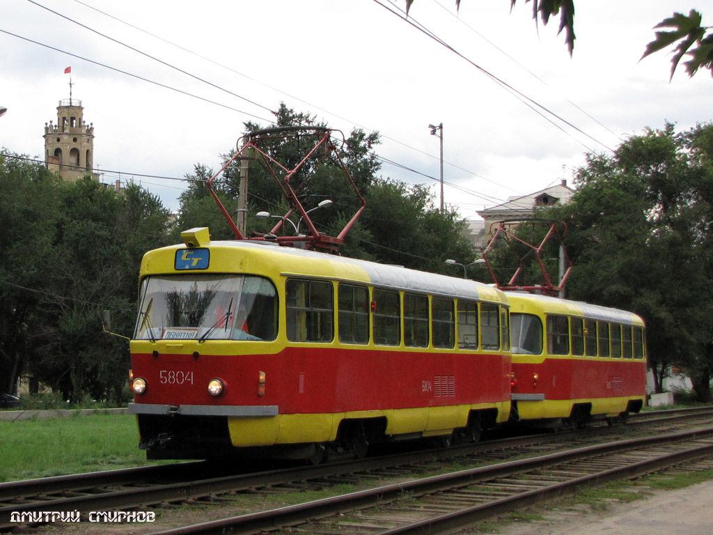 Volgograd, Tatra T3SU № 5804; Volgograd, Tatra T3SU № 5800