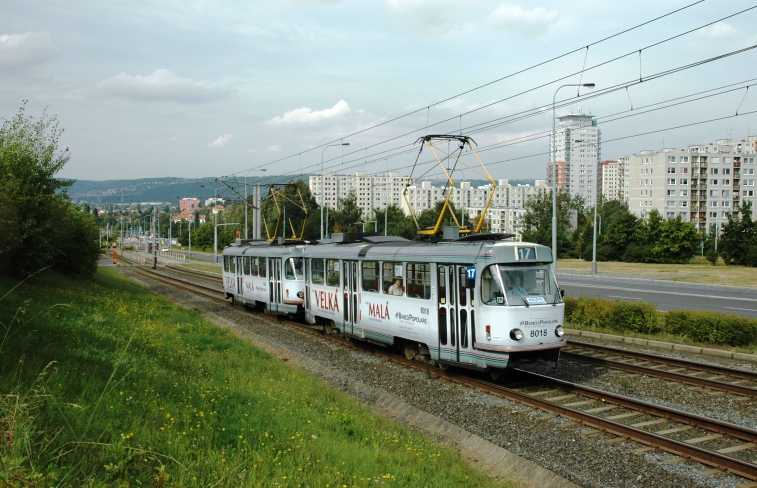 Прага, Tatra T3M № 8018