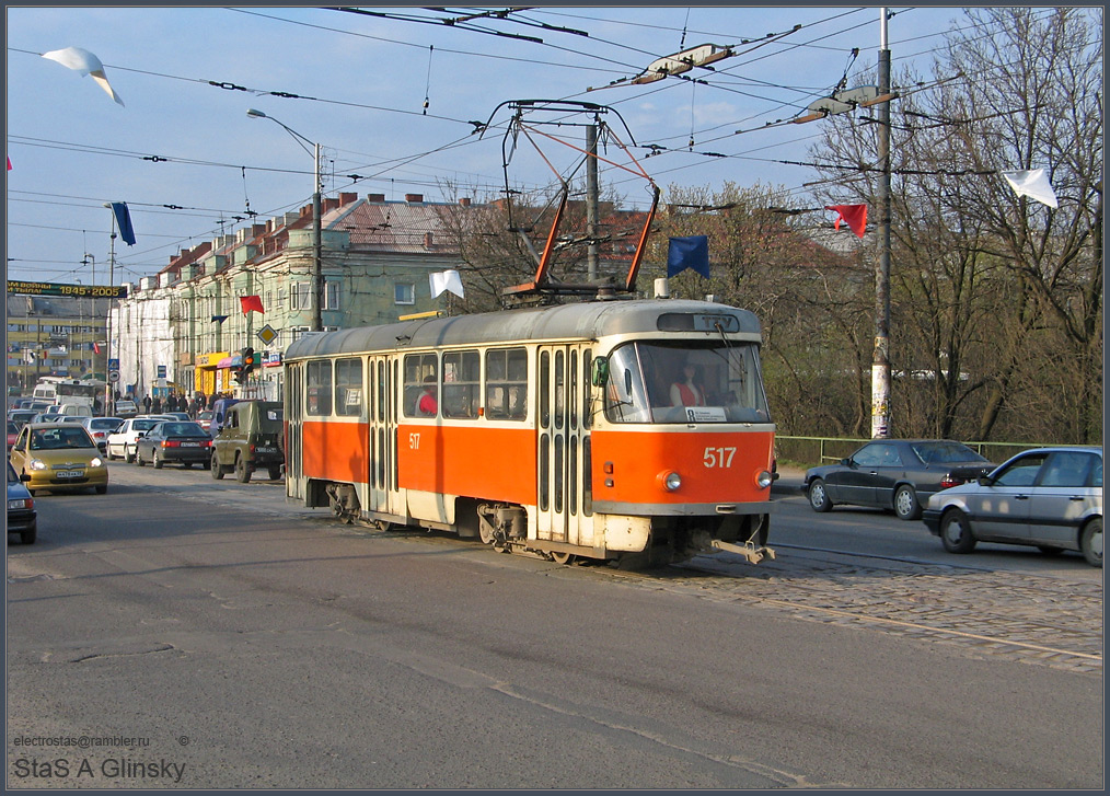 Kaliningrad, Tatra T4D № 517