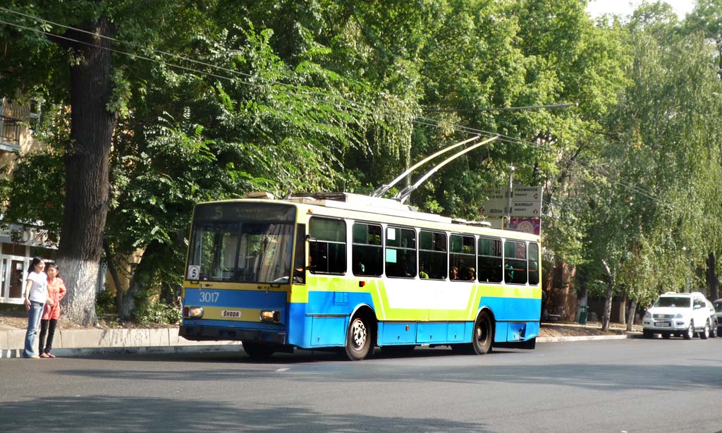 Almaty, Škoda 14Tr13/6M № 3017