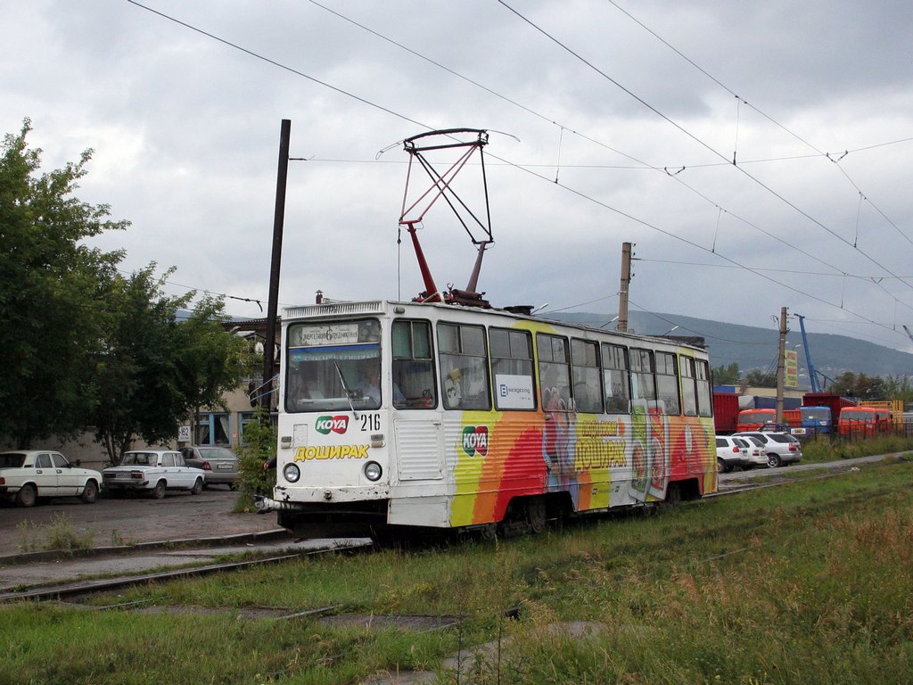 Krasnojarska, 71-605 (KTM-5M3) № 216