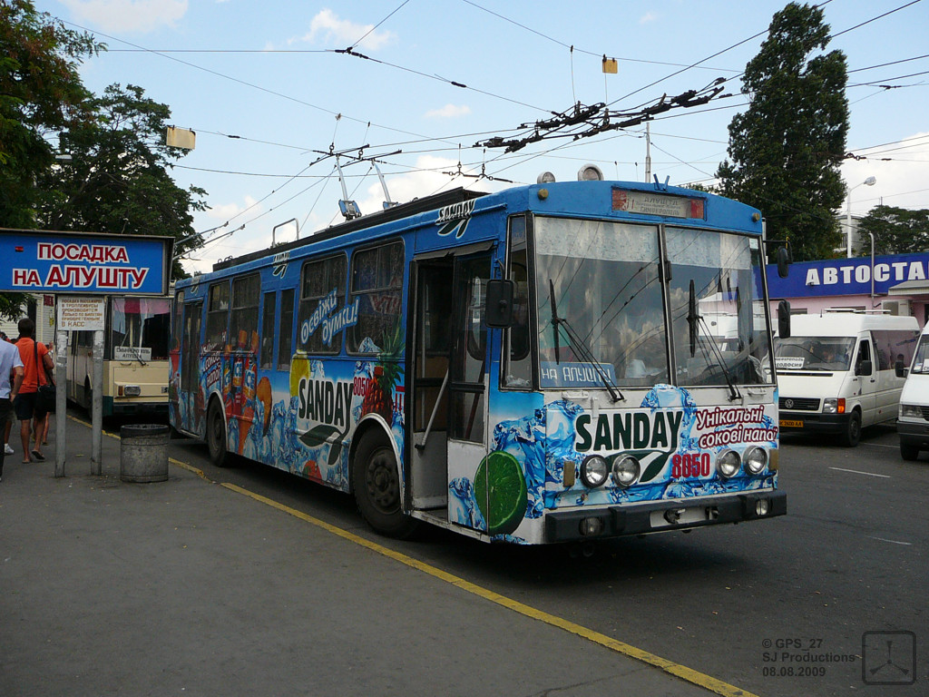 Кримський тролейбус, Škoda 14Tr02/6 № 8050