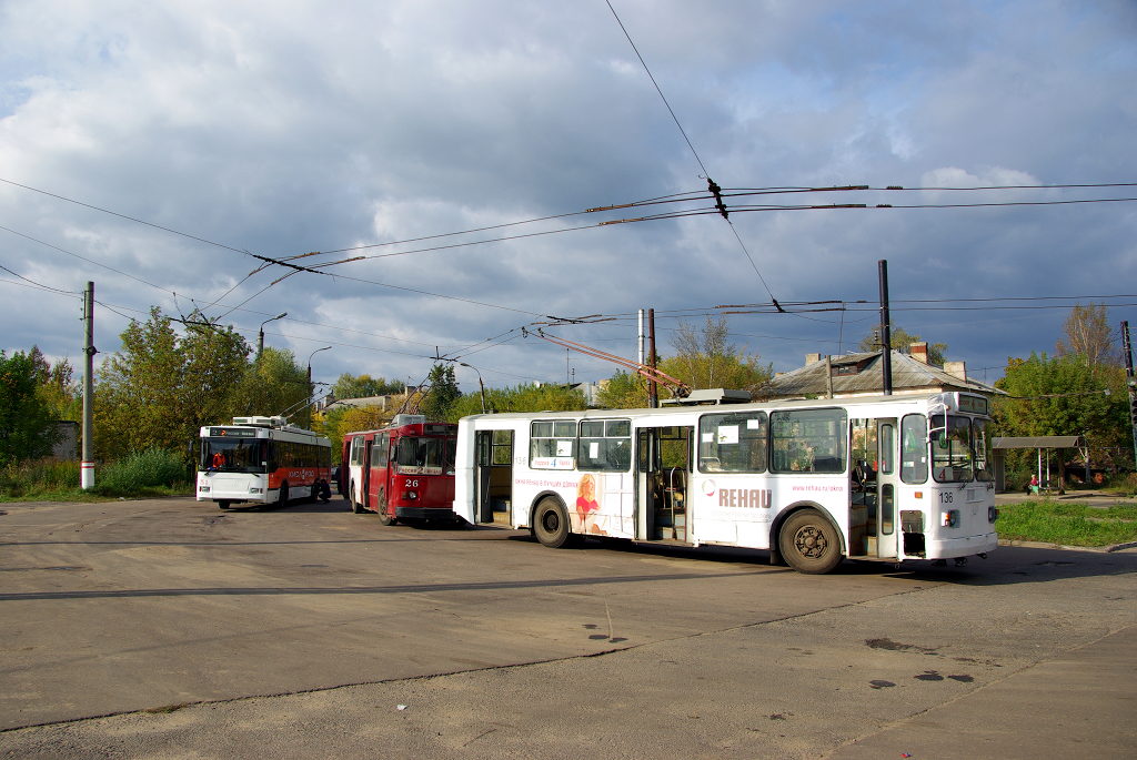 Tver, ZiU-682G10 № 136; Tver — Trolleybus terminals and rings