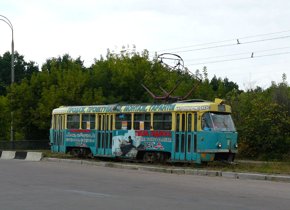 Житомир, Tatra T4SU № 8