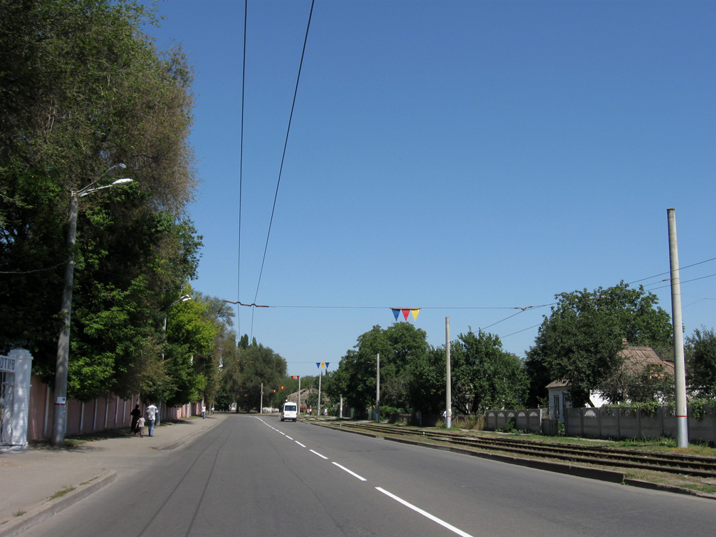 Kryvyi Rih — Tram and trolleybus lines and loops