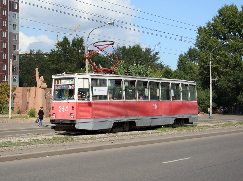 Krasnoyarsk, 71-605 (KTM-5M3) nr. 244