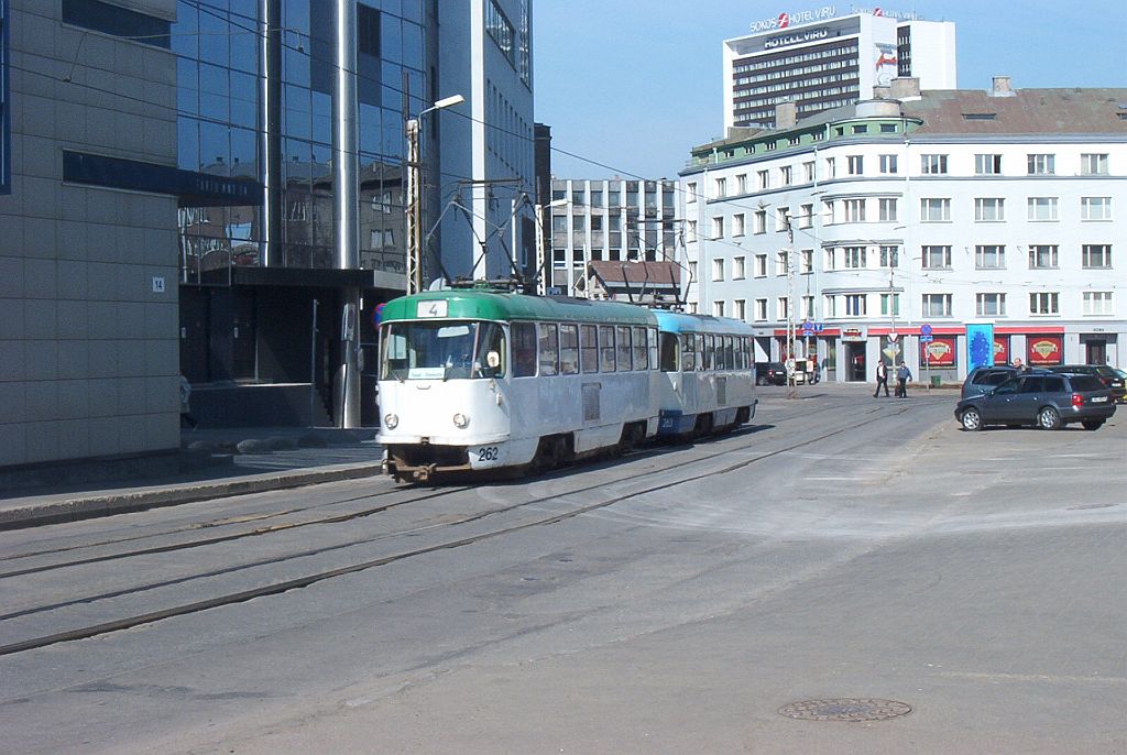Таллин, Tatra T4SU № 262
