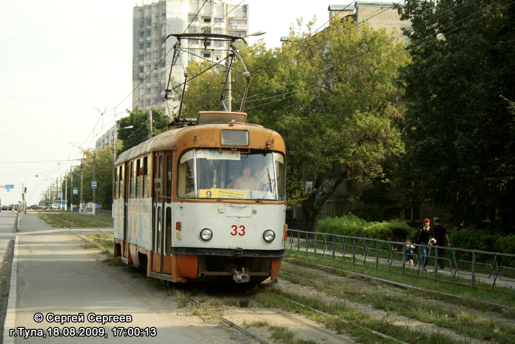 Тула, Tatra T3SU № 33