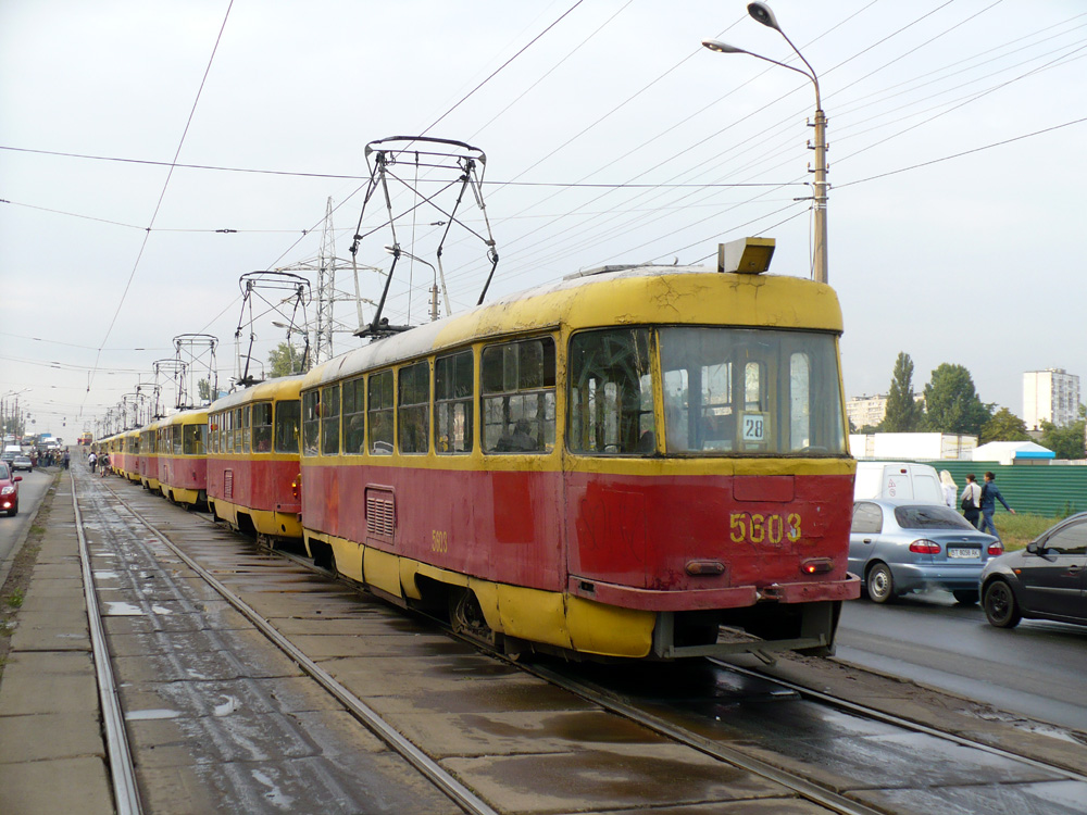 Киев, Tatra T3SU № 5603