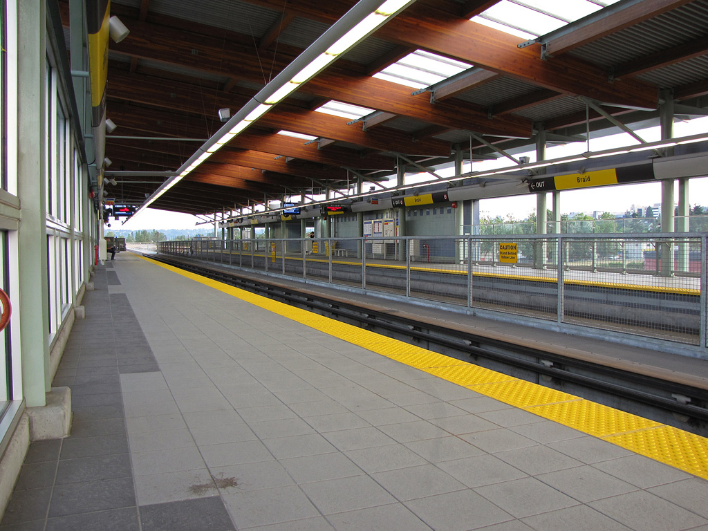 Vancouver — SkyTrain lines and stations