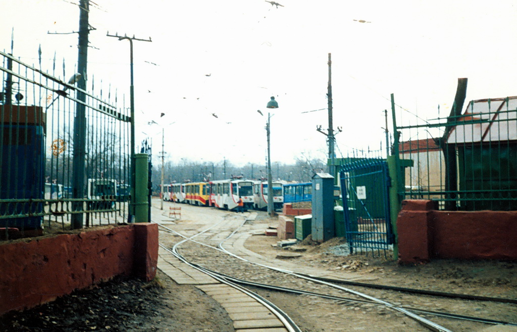 莫斯科 — Tram depots: [4] Oktyabrskoye