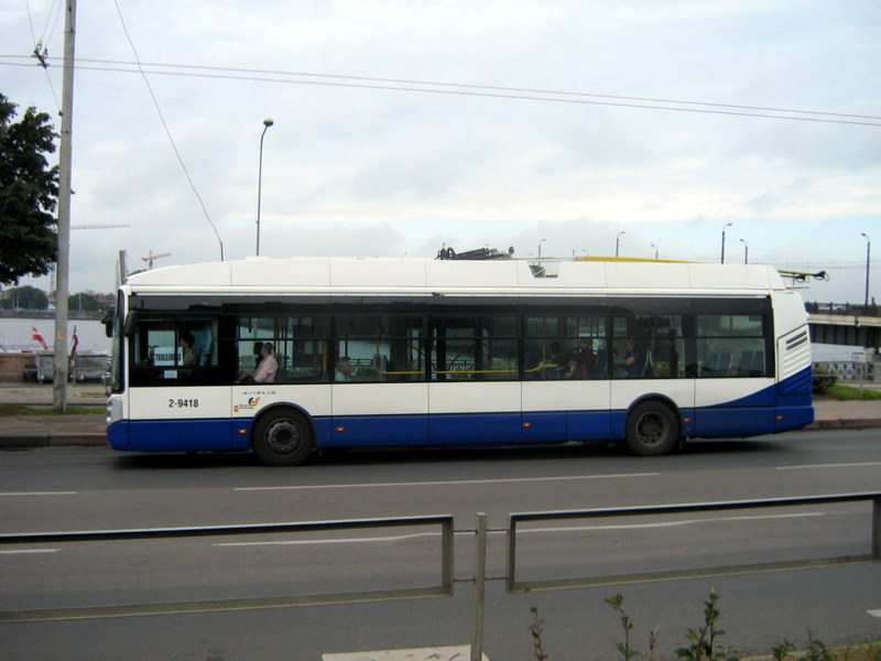 Riga, Škoda 24Tr Irisbus Citelis č. 2-9418