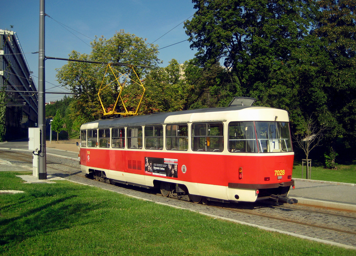 Прага, Tatra T3SUCS № 7028