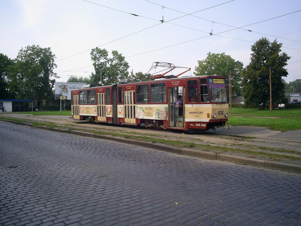 Калининград, Tatra KT4SU № 436