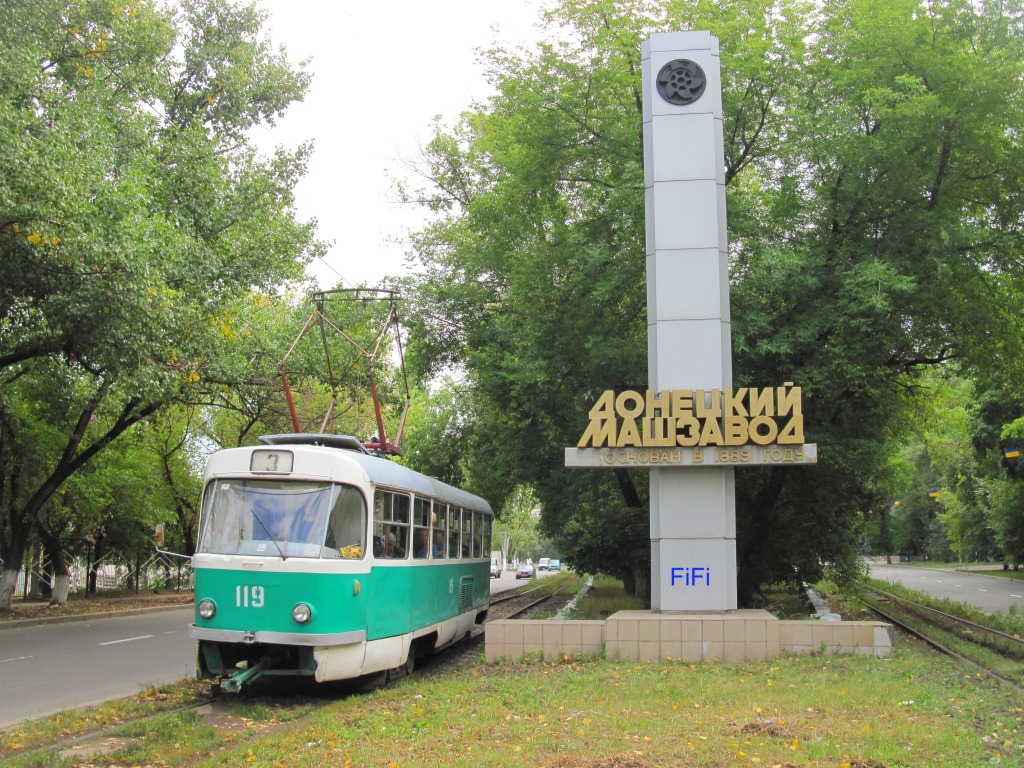 Донецк, Tatra T3SU № 119 (4119)