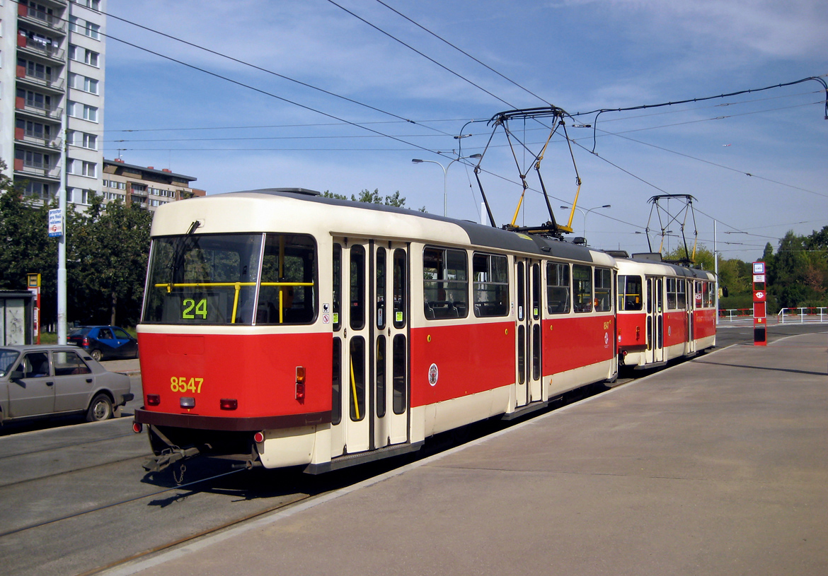 Прага, Tatra T3R.P № 8547