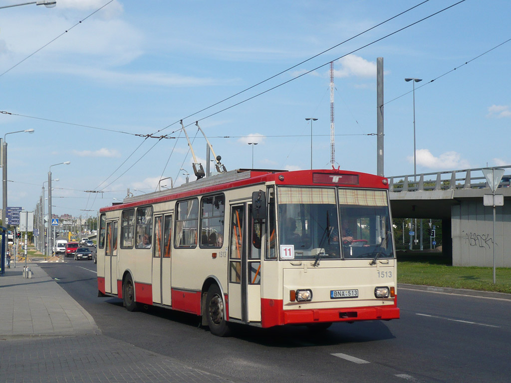 Вильнюс, Škoda 14Tr02/6 № 1513