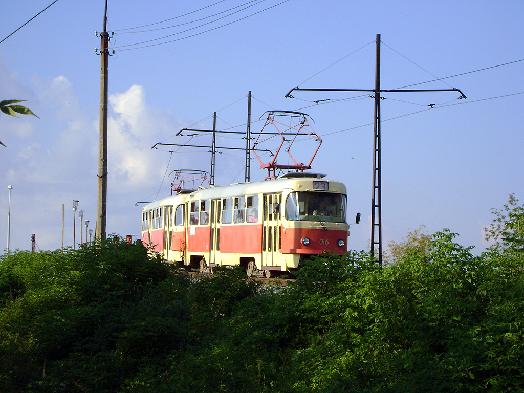 Jekaterinburga, Tatra T3SU (2-door) № 016