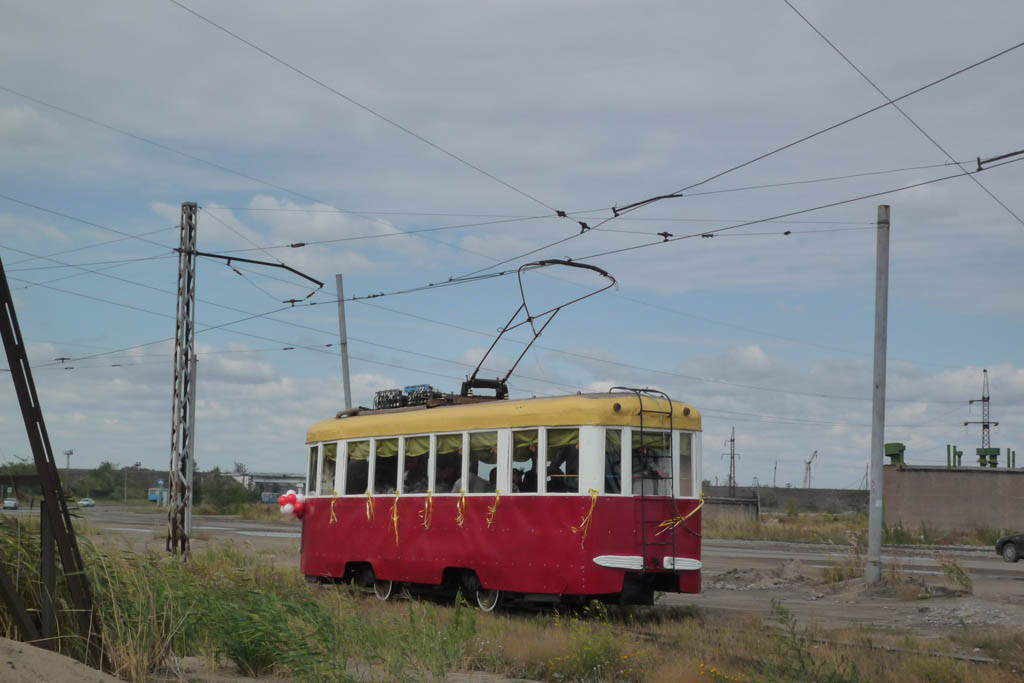 Temirtau, KTM-2 č. б/н; Temirtau — 50th Annivesary of Temirtau tram