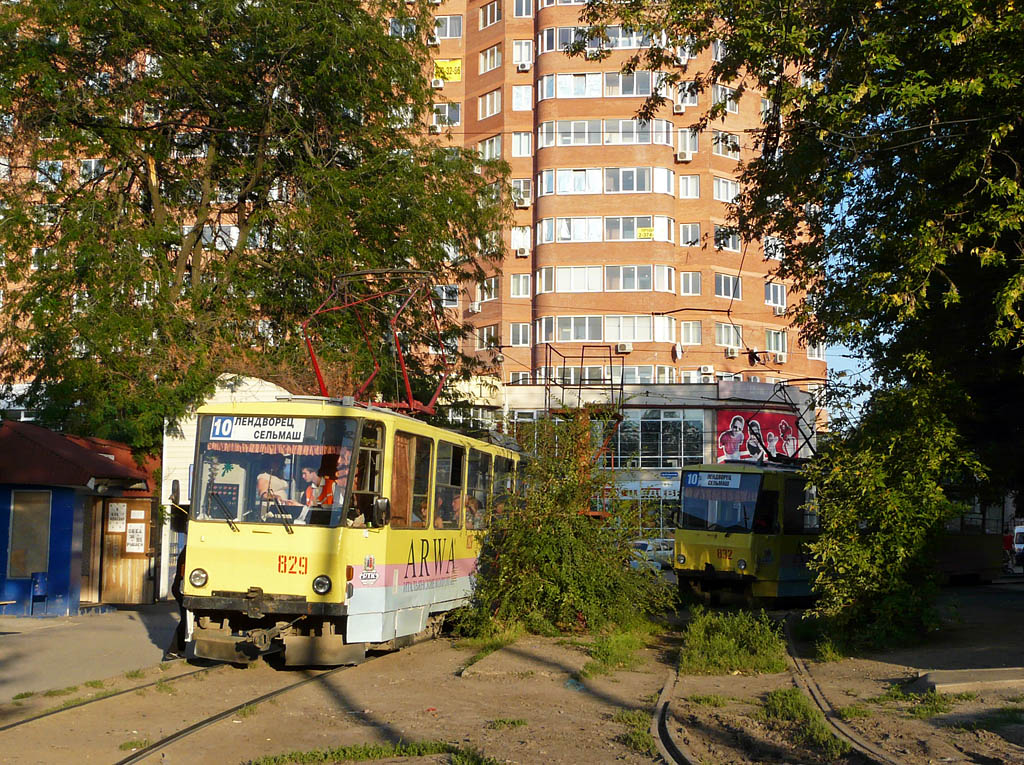 Ростов-на-Дону, Tatra T6B5SU № 829