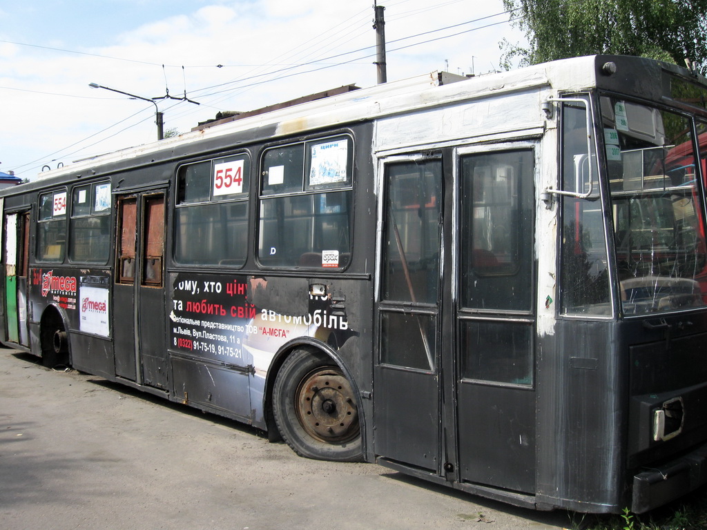Львов, Škoda 14Tr89/6 № 554